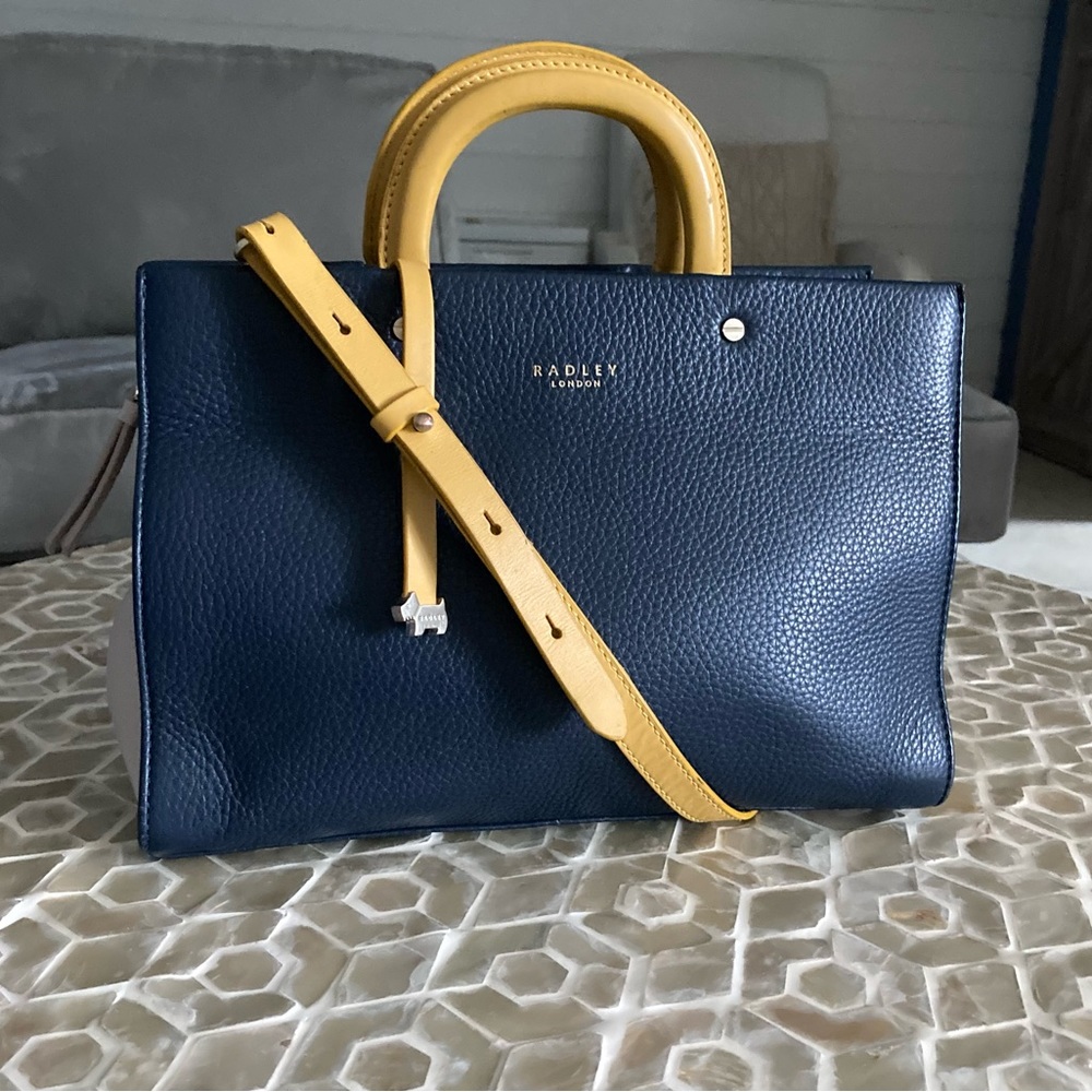 Radley London Hill House Colorblock Medium Satchel Gem
